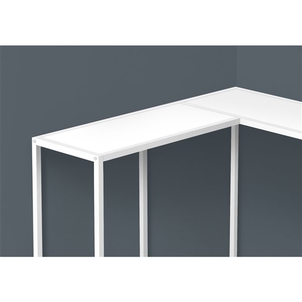 Monarch Specialties White Modern Console Table