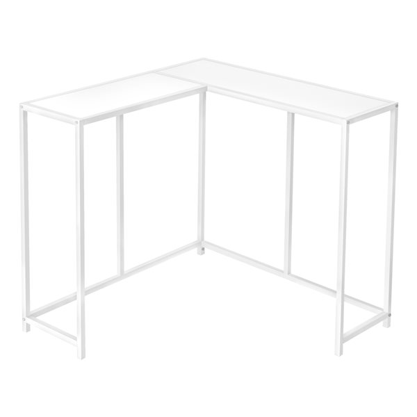 Monarch Specialties White Modern Console Table