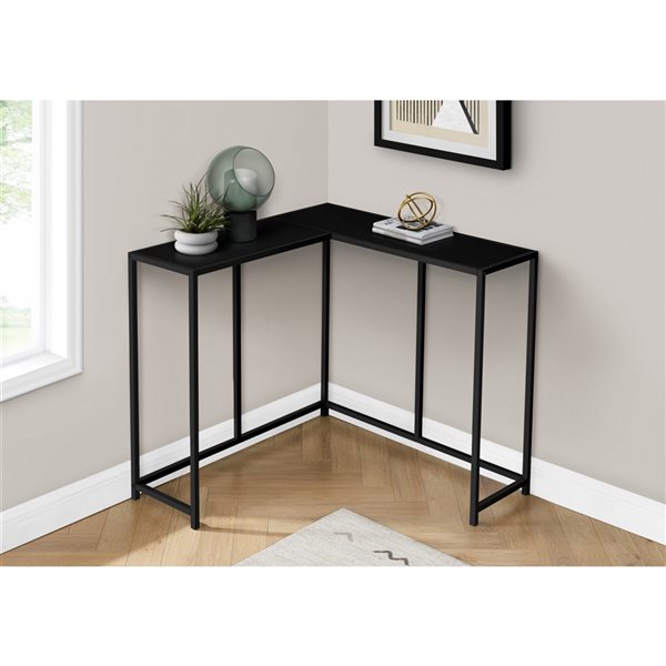 Monarch Specialties Black Modern Console Table