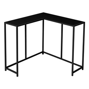 Table console moderne par Monarch Specialties, noir