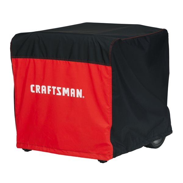 Housse pour génératrice par Craftsman de 24 po en polyester noir