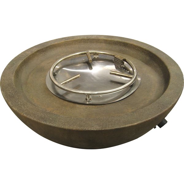 Bond Mondavi 65,000 BTU Brown Composite Outdoor Liquid Propane Fire Pit