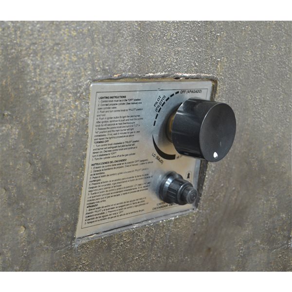 Bond Mondavi 65,000 BTU Brown Composite Outdoor Liquid Propane Fire Pit