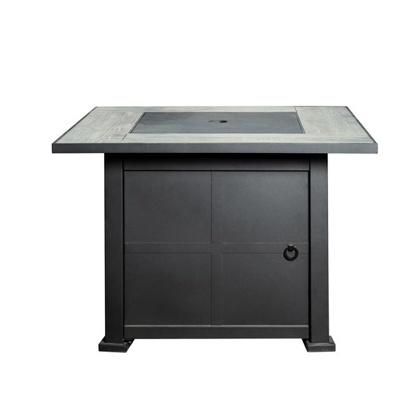 Bond Ashland 50,000 BTU Black Steel Outdoor Liquid Propane Fire Pit