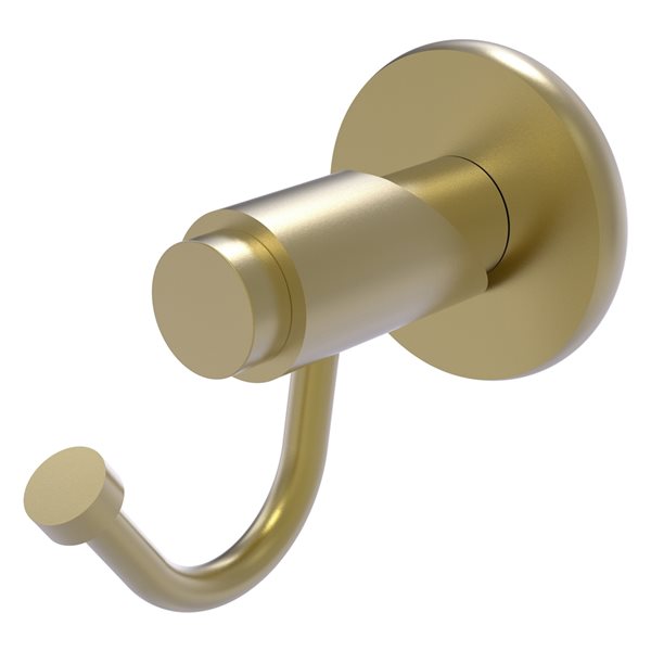 Allied Brass Tribecca Satin Brass 1-Hook Towel Hook