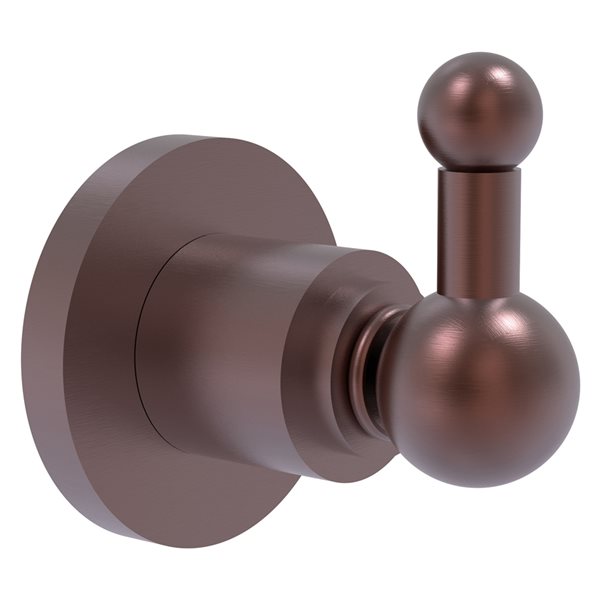 Allied Brass Astor Place 1-Hook Antique Copper Towel Hook