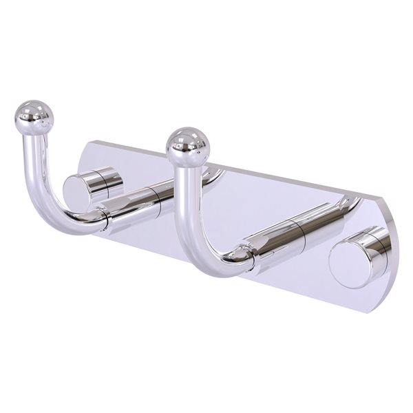Allied Brass Skyline 2-Hook Polished Chrome Towel Hook