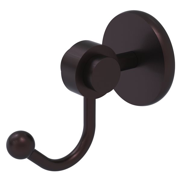 Allied Brass Satellite Orbit Two Antique Bronze 1-Hook Towel Hook