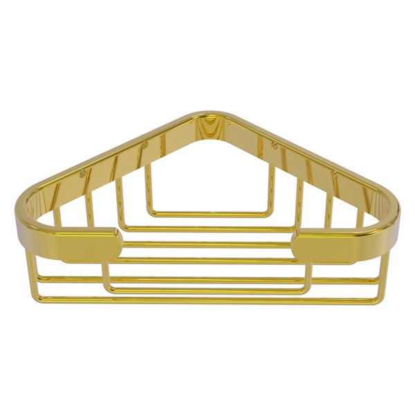 Allied Brass 1.3-in H Solid Polished Brass Hanging Shower Caddy