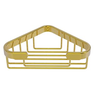Allied Brass 1.3-in H Solid Polished Brass Hanging Shower Caddy