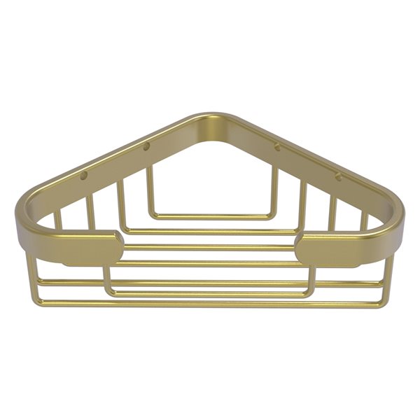Allied Brass 1.3-in H Solid Satin Brass Hanging Shower Caddy BSK-10ST ...