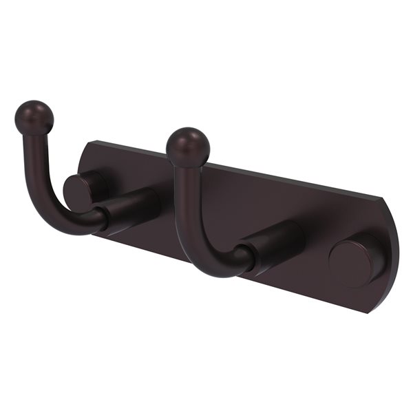 Allied Brass Skyline 2-Hook Antique Bronze Towel Hook 1020-2-ABZ | RONA