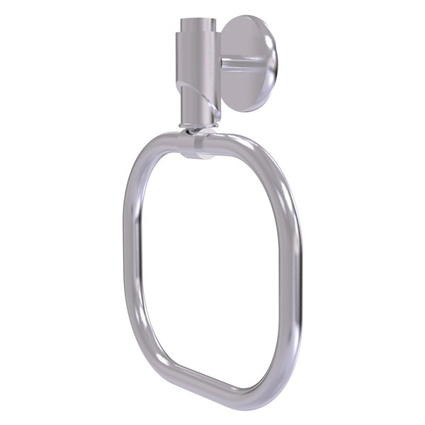 Allied Brass Tribecca Satin Chrome Wall Mount Towel Ring
