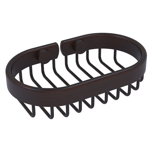 Allied Brass 1.5-in Solid Brass Venetian Bronze Hanging Shower Caddy