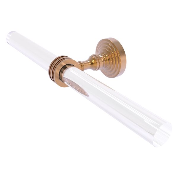 Allied Brass Pacific Grove 13-in Double Wall Mount Double Towel Bar - Brushed Bronze