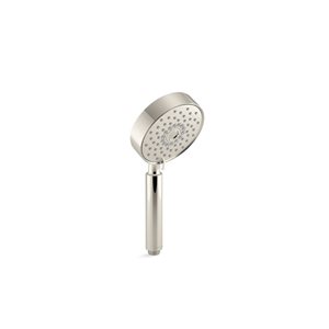 KOHLER Purist Polished Nickel 2.5 GPM (9.5 LPM) 3-Spray Hand Shower