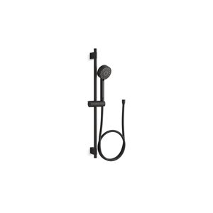 Ensemble de douchette noir mat Awaken par KOHLER de 1,75 GPM (6,6 LPM) à 1 jet