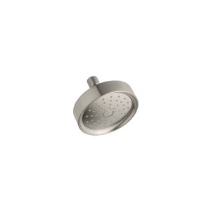 Pomme de douche nickel brossé Purist par Kohler de 1,75 GPM (6,6 LPM) à 1 jet