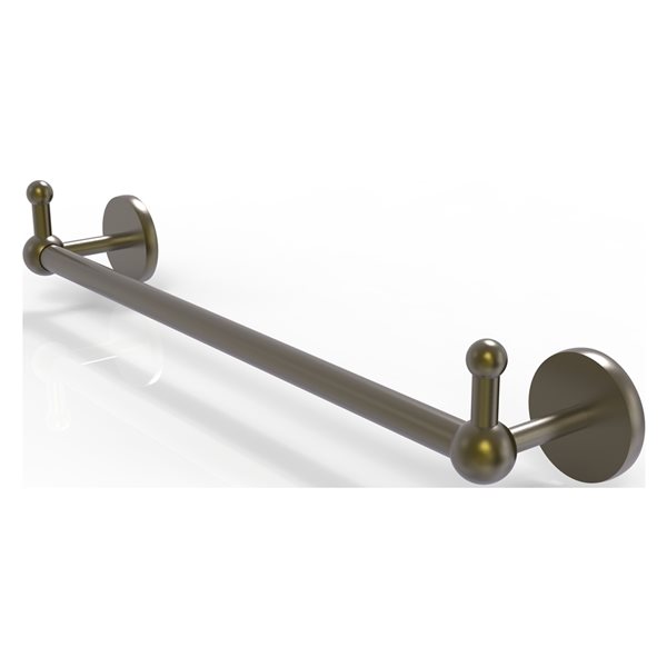 Allied Brass Prestige Skyline 18-in Antique Brass Wall Mount Single Towel Bar