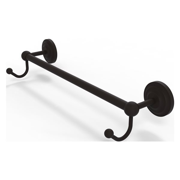 Allied Brass Prestige Que New 18-in Oil Rubbed Bronze Wall Mount Single ...