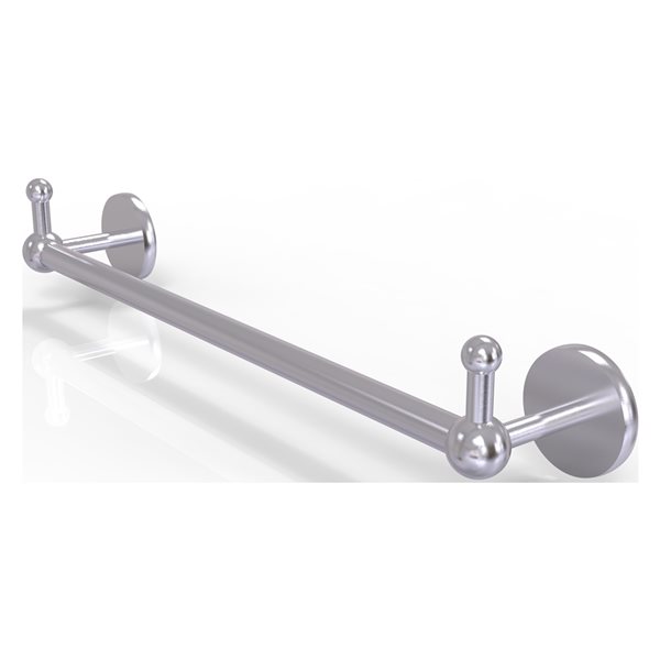 allen + roth Designer II Chrome Wall Mount Single Towel Ring in the Towel  Rings department at