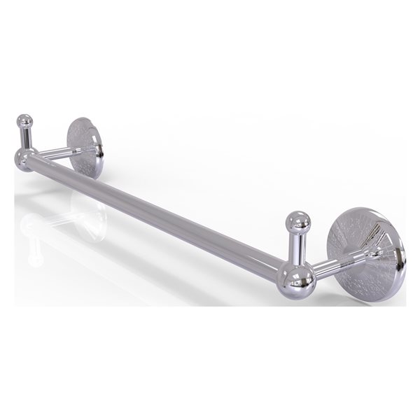 Allied Brass Prestige Monte Carlo 18-in Polished Chrome Wall Mount Single Towel Bar