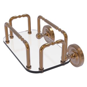 Allied Brass Prestige Regal Brushed Bronze Brass Vanity Tray