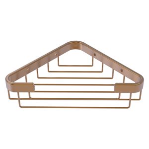 Allied Brass 3.15-in Solid Brass Brushed Bronze Hanging Shower Caddy