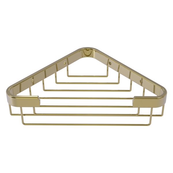 Allied Brass 315 In Solid Brass Unlacquered Brass Hanging Shower Caddy Bsk 50st Unl Rona 7131