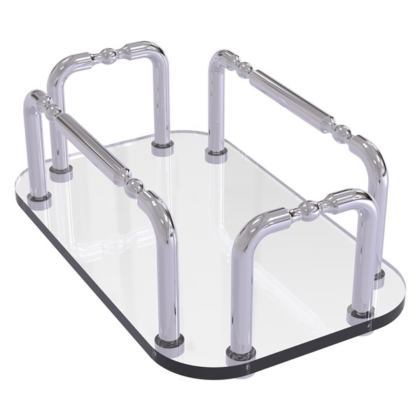 Allied Brass Polished Chrome Brass Vanity Tray GT1PC RONA