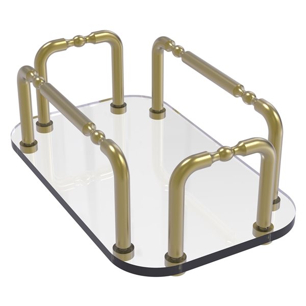 Allied Brass Satin Brass Brass Vanity Tray GT1SBR RONA