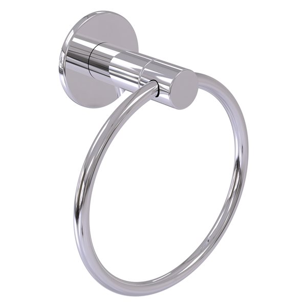 Allied Brass Fresno Polished Chrome Wall Mount Towel Ring