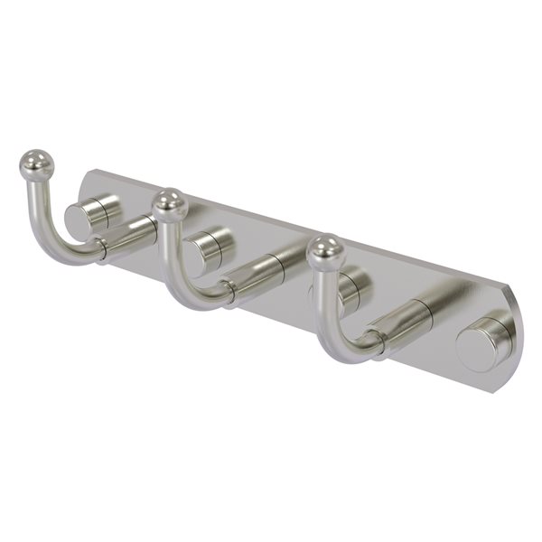 allen + roth Designer 2 Chrome Double-Hook Wall Mount Towel Hook in the  Towel Hooks department at