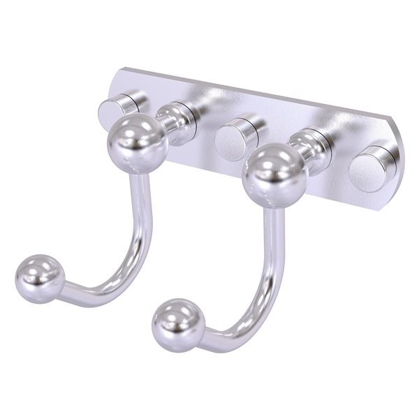 Allied Brass Prestige Skyline 2-Position Satin Chrome Towel Hook