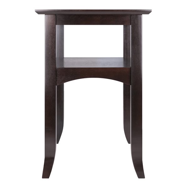 Winsome Wood Camden Coffee Wood Rectangular End Table