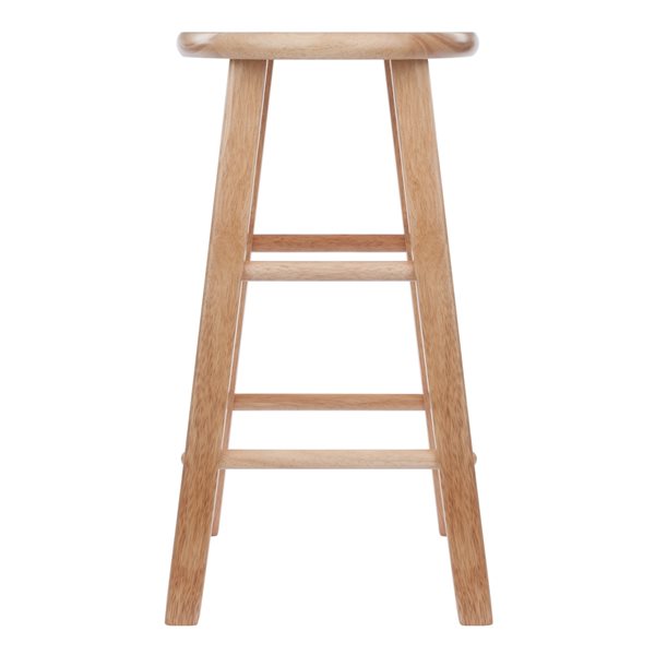 Winsome Wood Element Natural Counter Height (22-in to 26-in) Bar Stool - 2-Pack