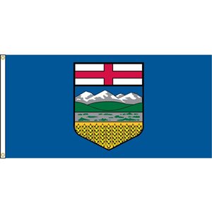 Drapeau de l'Alberta par Flags Unlimited, 6 pi x 3 pi