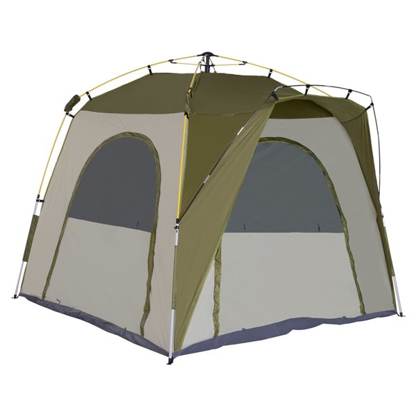 Outsunny 5-Person Polyester Pop-Up Tent