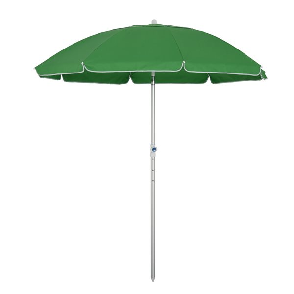 Outsunny Green 6-ft Beach Umbrella 84D-092GN | RONA