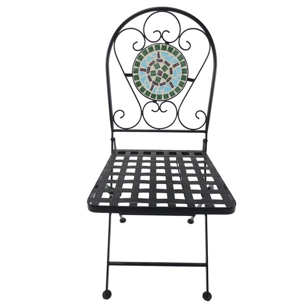 Outsunny 3-Piece Metal Bistro Patio Set