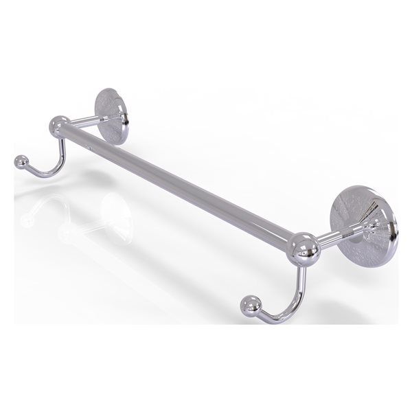 Allied Brass Prestige Monte Carlo Polished Chrome 30-in Wall Mount Single Towel Bar