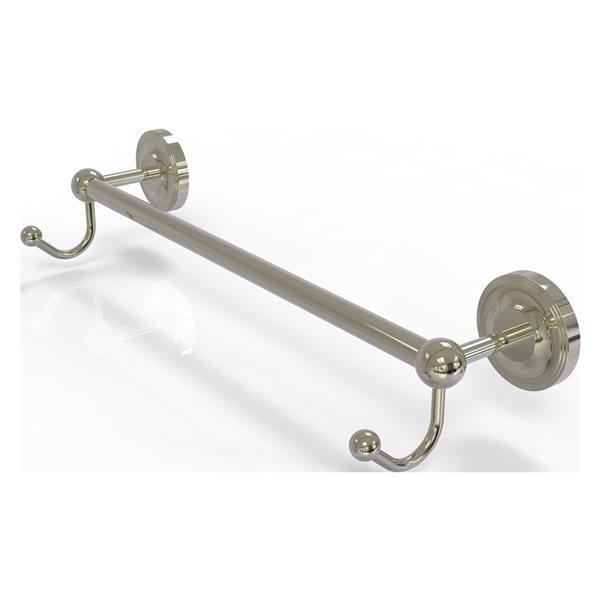 Allied Brass Prestige Regal 30-in Polished Nickel Wall Mount Single Towel Bar