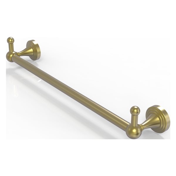 Allied Brass Sag Harbor 18-in Satin Brass Wall Mount Single Towel Bar