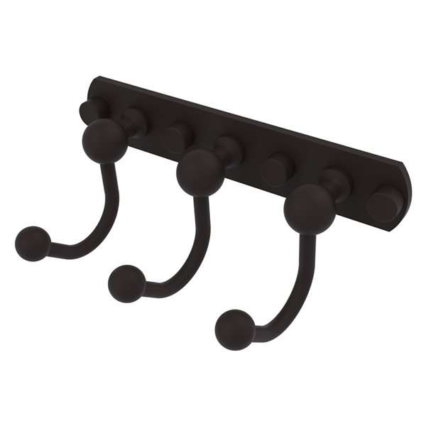 Allied Brass Prestige Skyline 3-Hook Oil Rubbed Bronze Towel Hook