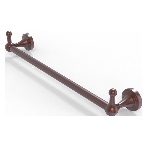 Allied Brass Sag Harbor 18-in Antique Copper Wall Mount Single Towel Bar