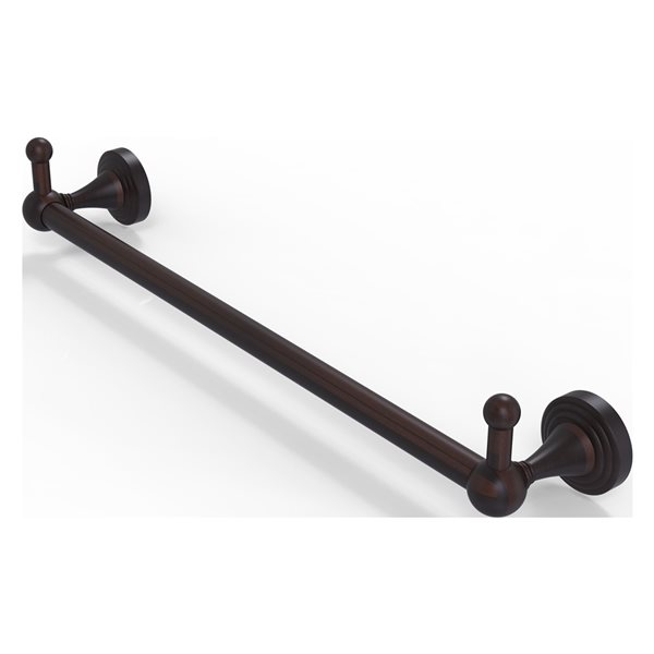 Allied Brass Sag Harbor 18-in Venetian Bronze Wall Mount Single Towel Bar