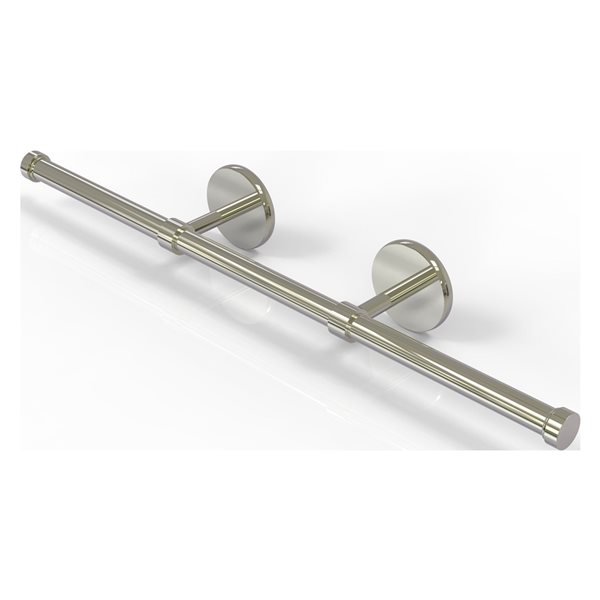 Allied Brass Prestige Skyline 22-in Polished Nickel Wall Mount Double Towel Bar