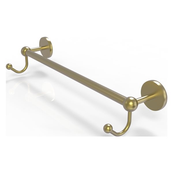 Allied Brass Prestige Skyline Satin Brass 24-in Wall Mount Single Towel Bar