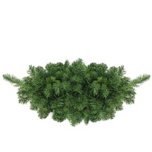 Northlight 32-in Green Lush Mixed Pine Artificial Christmas Swag - Unlit