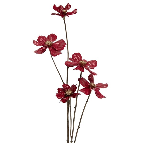 Northlight 28-in Pink Cosmos Artificial Christmas Flower Stem
